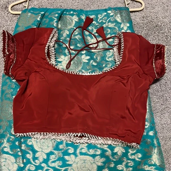 Green Braso Saree - Picture 3 of 3